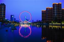 夜色天津眼