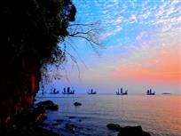 鼋渚夕照