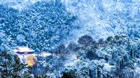 飞雪寒山寺