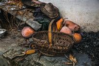 农家庭院的静物