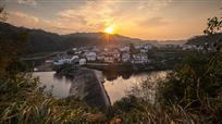 夕照汪口村