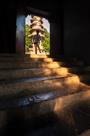 夕照栖霞寺