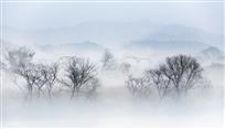 水墨山村