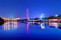 夜色中的奥林匹克公园