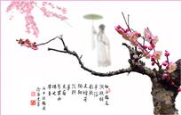 雨中游梅园