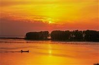 踏着夕阳归