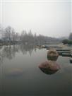 郑大早春水景