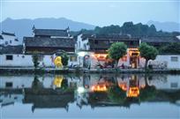 南湖暮色