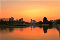 夕阳下的清江浦