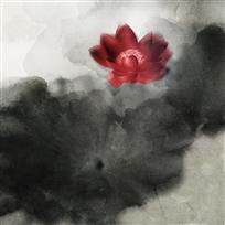 画意荷花