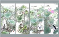 荷鹭图