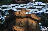 佛光(多次曝光)