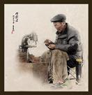 兢兢业业修鞋匠