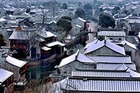 古镇雪韵