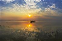 湖光水色