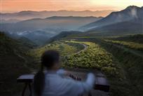 霞光辉映&nbsp;&nbsp;曲漫山涧