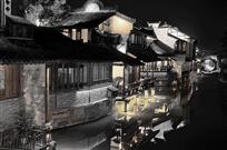 古镇夜色