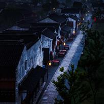 夜色古镇
