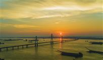 夕照洞庭