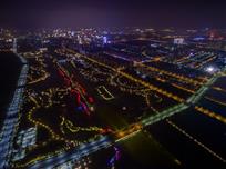 黄河故道夜色