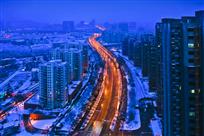 都市晨雪
