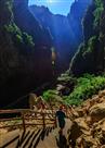 山道险峻