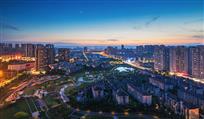 两江空港新城夜色