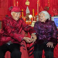 幸福的老伴