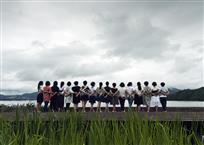 千岛湖的背影