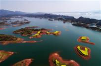 彩色千岛湖
