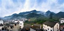 《烟雨山村》