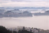 烟雨千岛湖