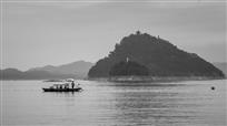 船过千岛湖最小岛