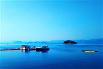 蓝色千岛湖