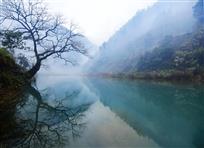 《山乡晨色》