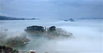 千岛湖雾景