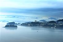 雾锁千岛湖