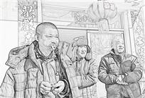 敬老院里的暖意